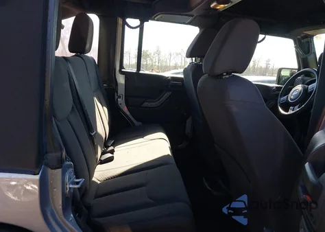 2017 Jeep Wrangler Unlimited Sport from USA, damaged, VIN 1C4BJWDG8HL527598